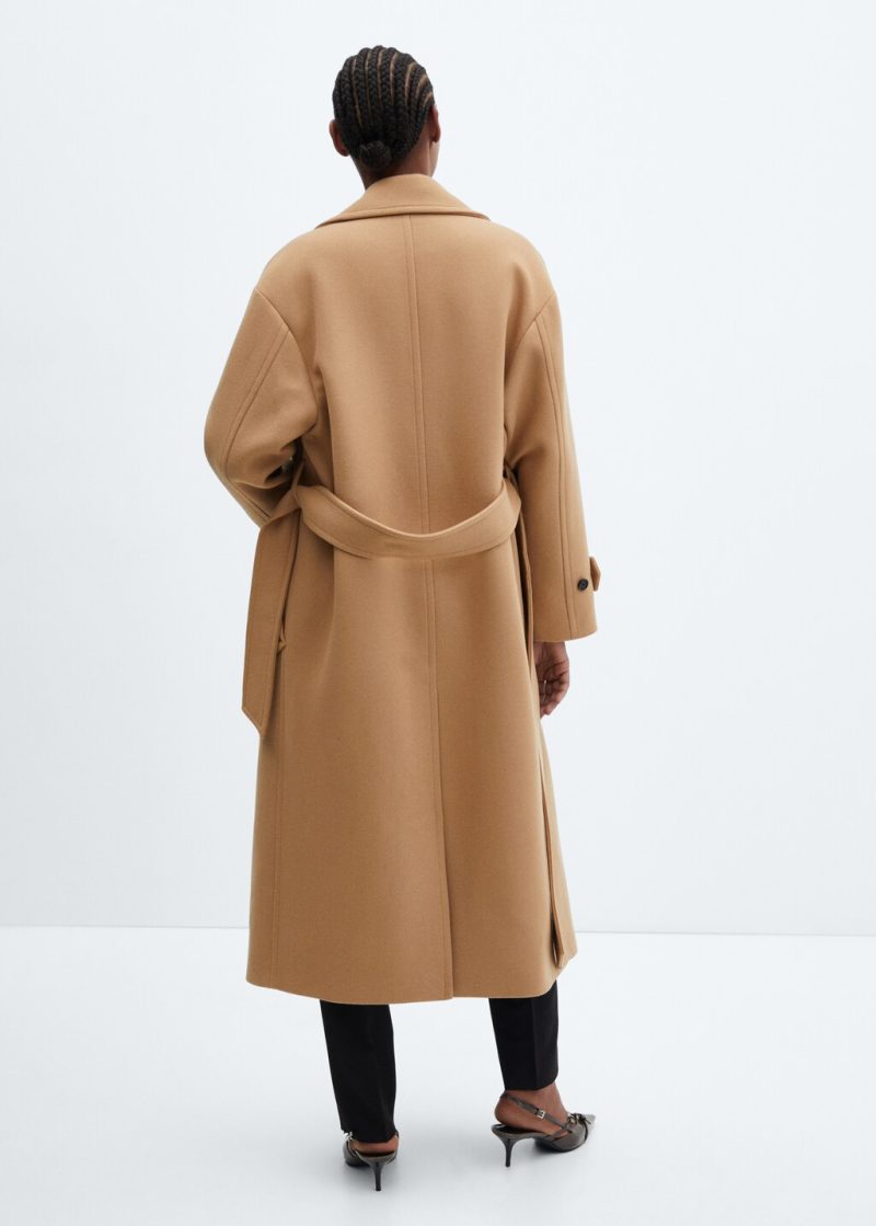 Maxi lapel Manteco wool coat - Image 2