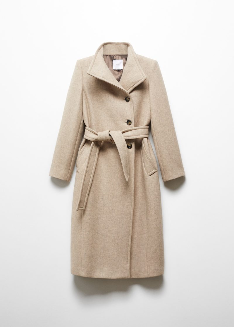 Belted Manteco wool coat - Image 11