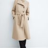 Belted Manteco wool coat - Image 4