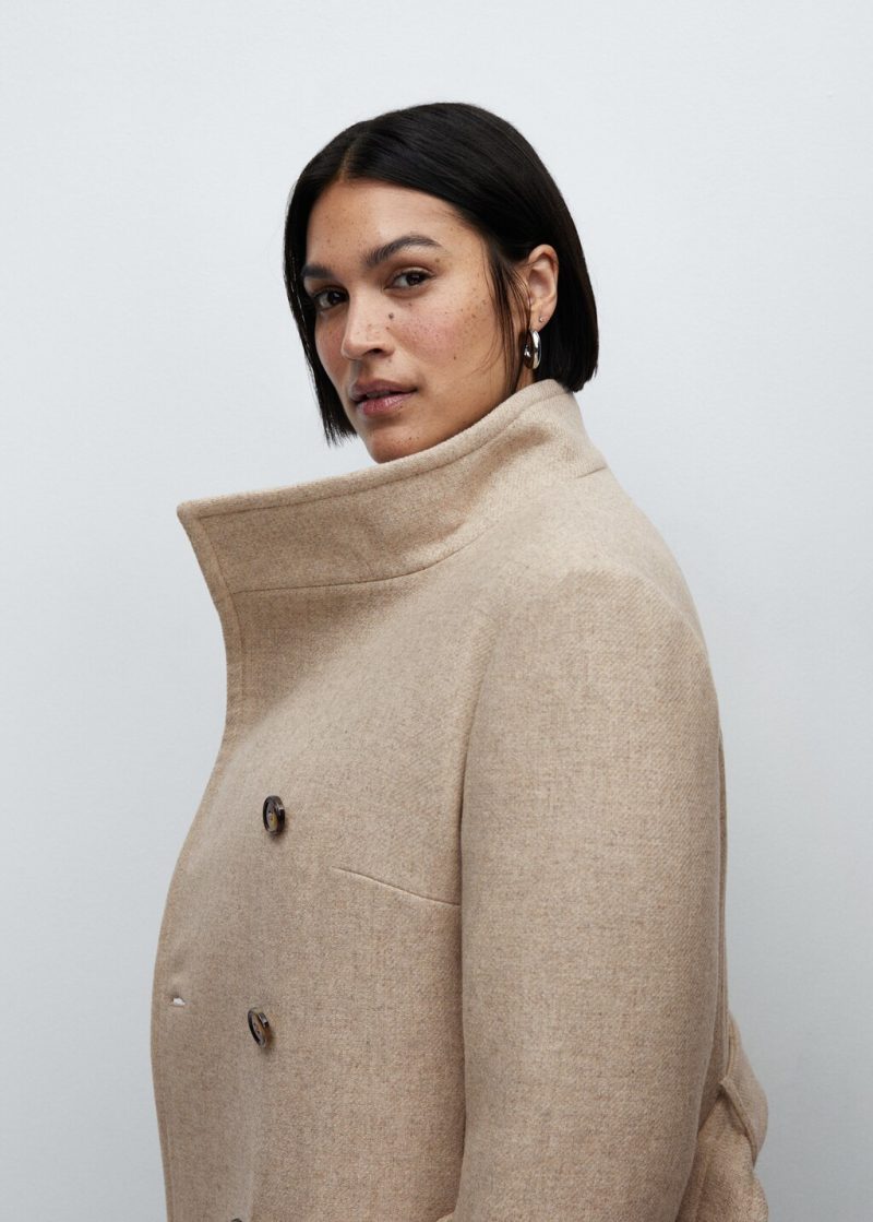 Belted Manteco wool coat - Image 6