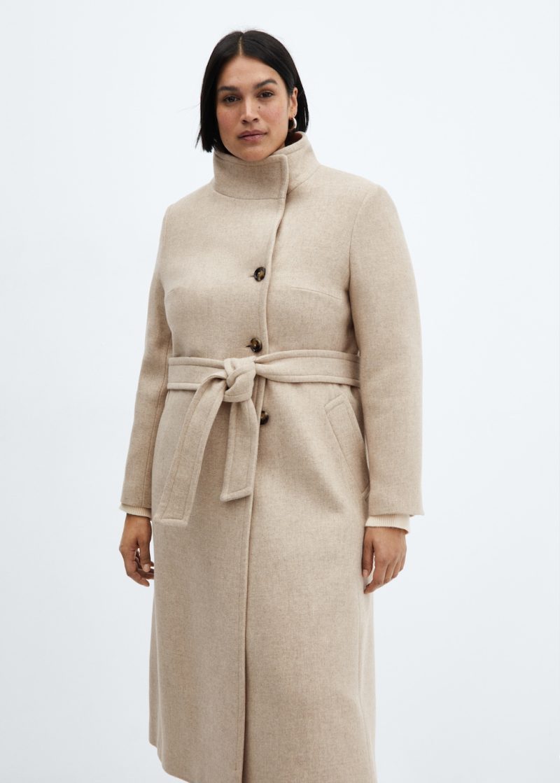 Belted Manteco wool coat - Image 7