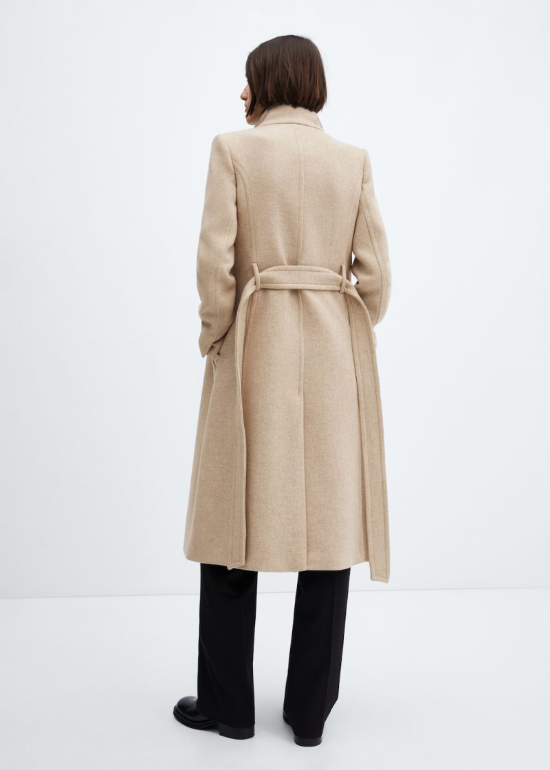 Belted Manteco wool coat - Image 2