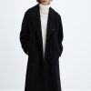 Oversize wool coat