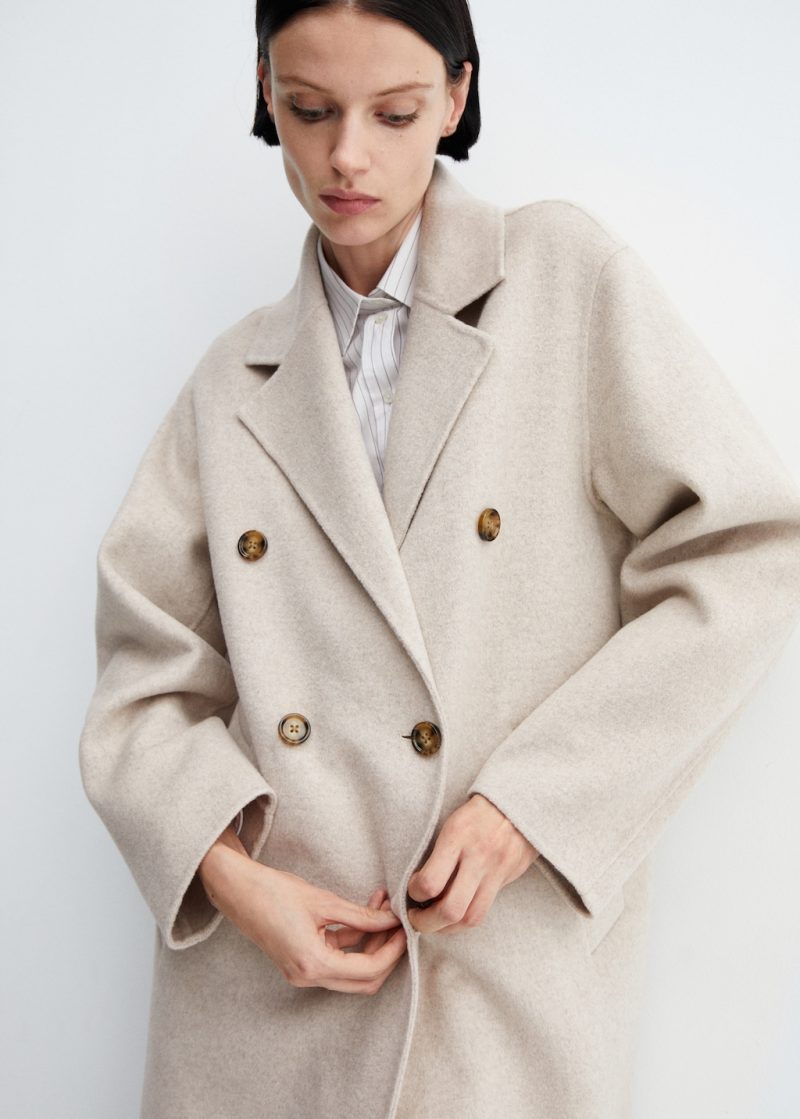 Handmade oversized wool coat - Image 4