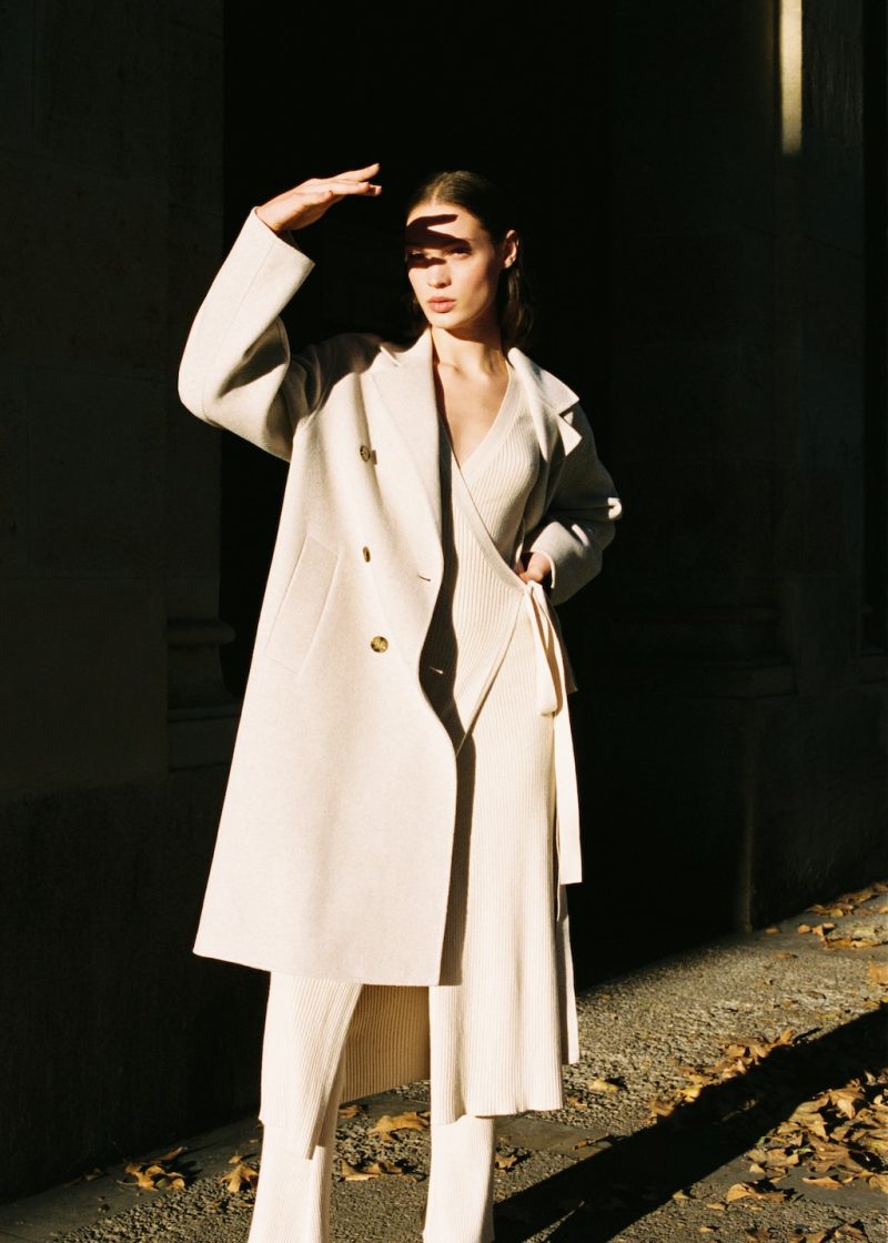 Handmade oversized wool coat - Image 8