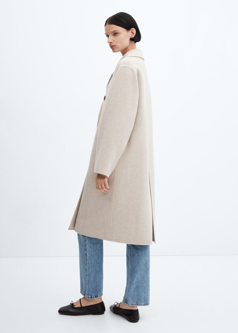 Handmade oversized wool coat - Image 2