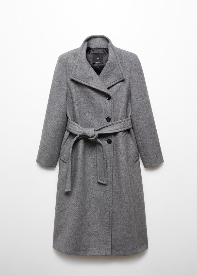 Belted Manteco wool coat - Image 10