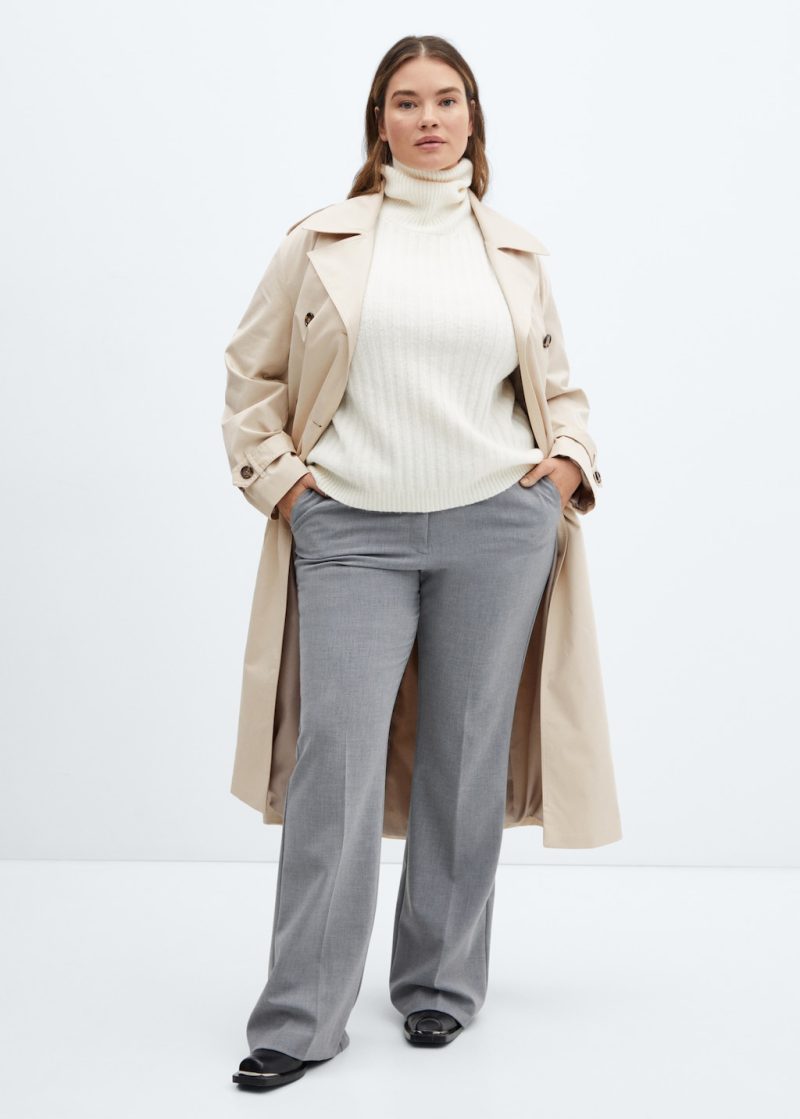 Double-button trench coat - Image 5