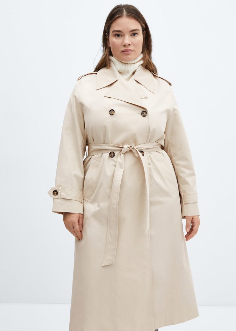 Double-button trench coat - Image 7