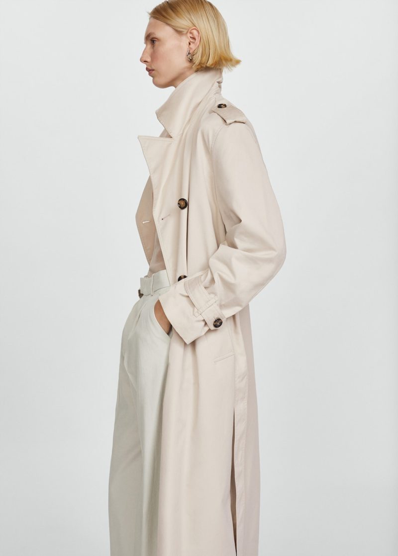 Double-button trench coat - Image 8