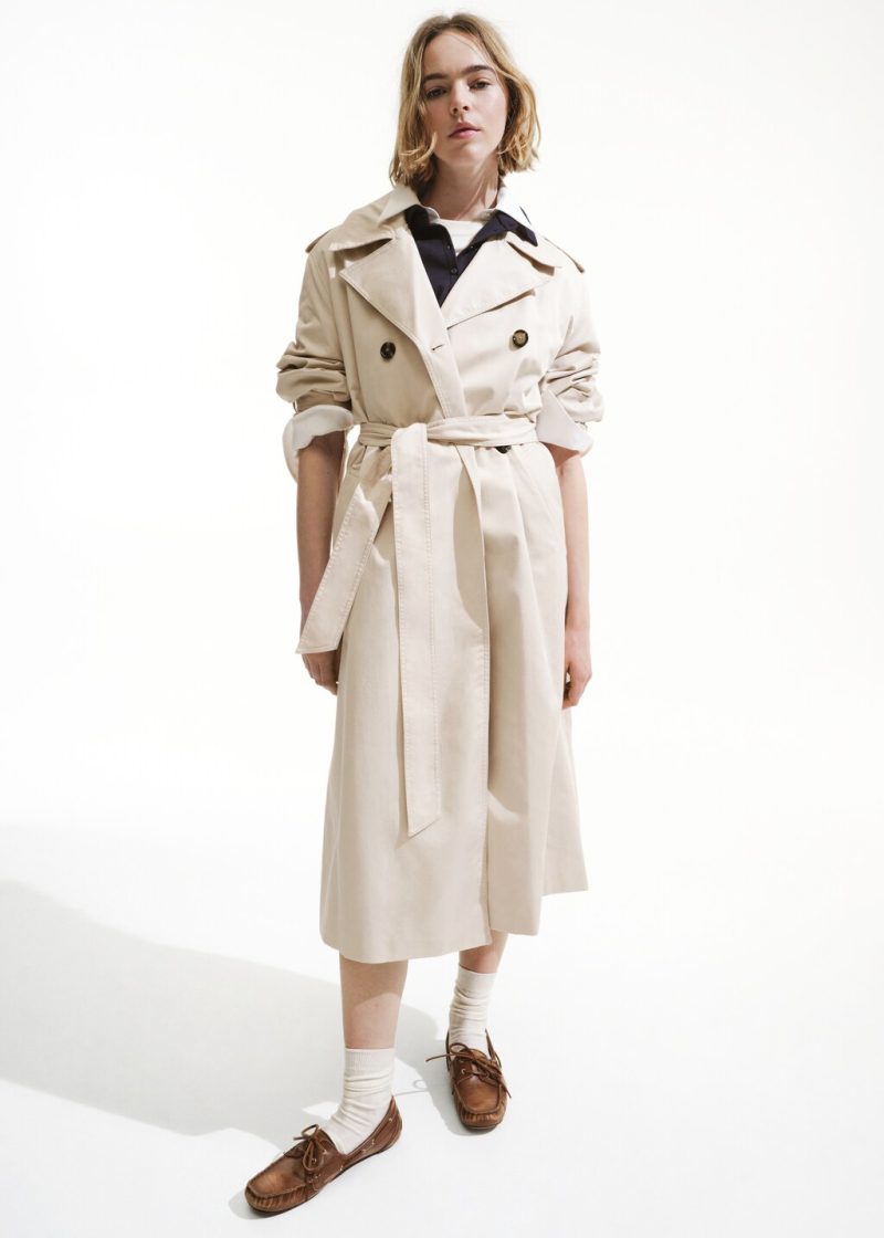 Double-button trench coat - Image 9