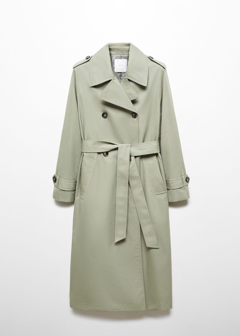 Double-button trench coat - Image 10