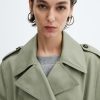 Double-button trench coat - Image 3