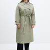 Double-button trench coat - Image 4