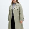 Double-button trench coat - Image 6