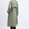 Double-button trench coat - Image 2